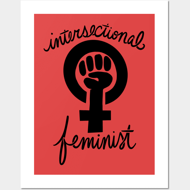 Intersectional Feminist Wall Art by bubbsnugg